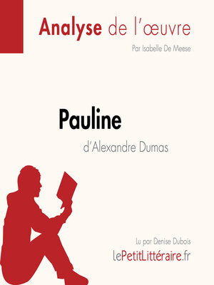 cover image of Pauline d'Alexandre Dumas (Analyse de l'oeuvre)